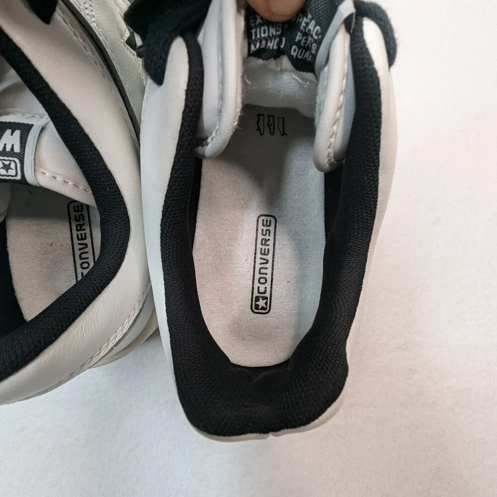 Converse Weapon Low Vintage White Black Sneakers A07239C MEN size
